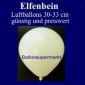 Ballon Farbe Elfenbein