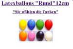 Mini-Ballons- Farben zur Auswahl
