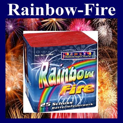 Rainbow-Batterie-Feuerwerk