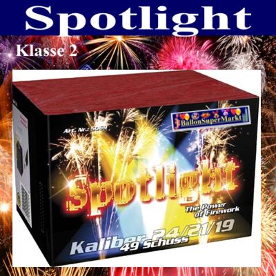 Multi-Effekt Batteriefeuerwerk Spotlight