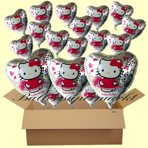 hello-kitty-luftballons-helium-holografisch, kinder geschenke