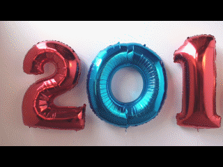 silvester zahlen dekoration