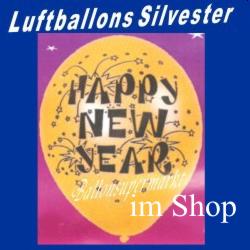 Happy New Year Silvesterparty Luftballon