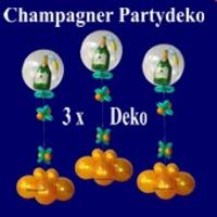 silvesterdeko bubbles