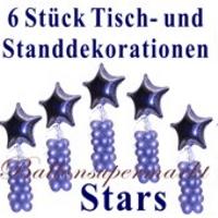 silvesterdeko stars sterne