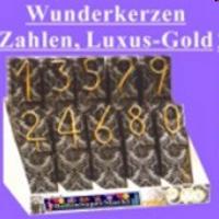 silvesterdeko zahlen-wunderkerzen gold