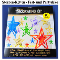 Silvesterdeko-Sterne-Partydeko-Festtafel-Dekoration-Silvester